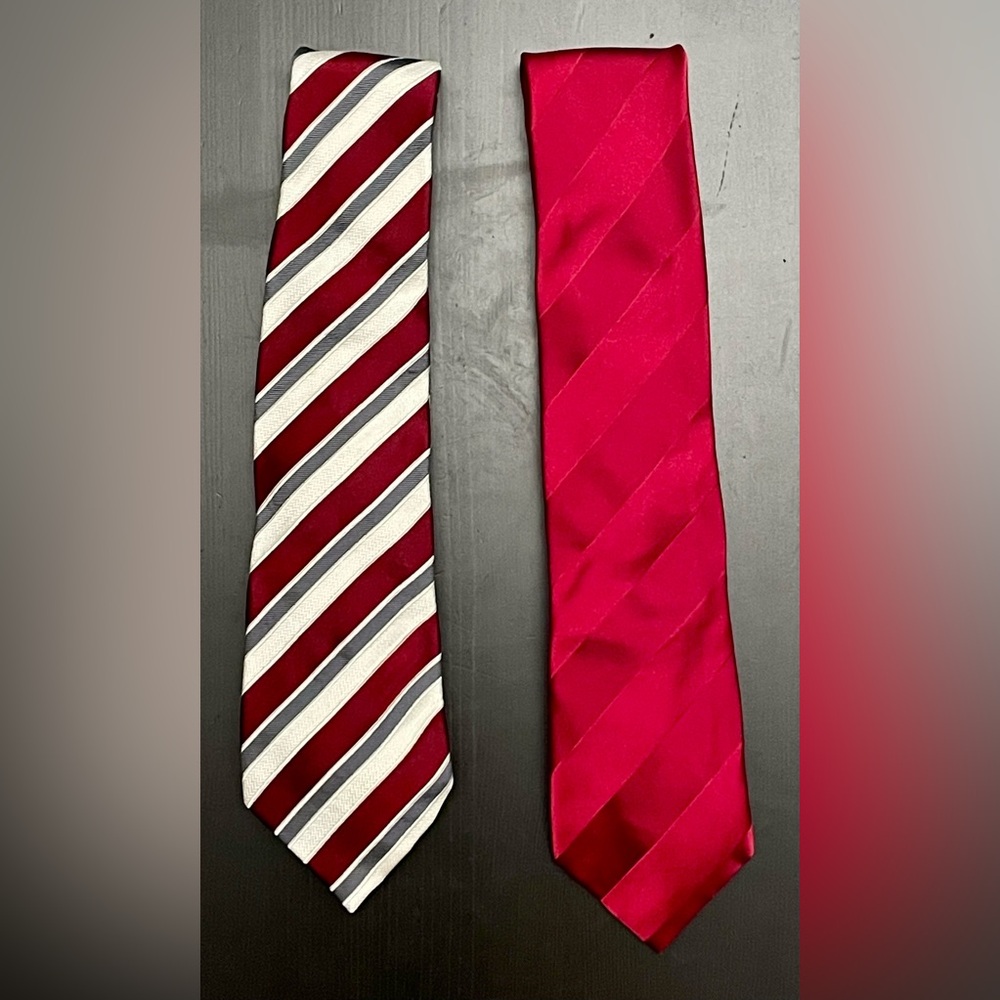 Donald Trump Signature Collection 100% Silk Ties. 2 Pair *Excellent Cond*